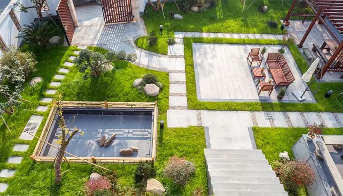 اصول طراحی حیاط منزل
