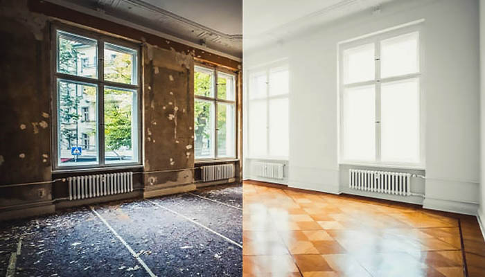 بازسازی خانه قبل و بعد