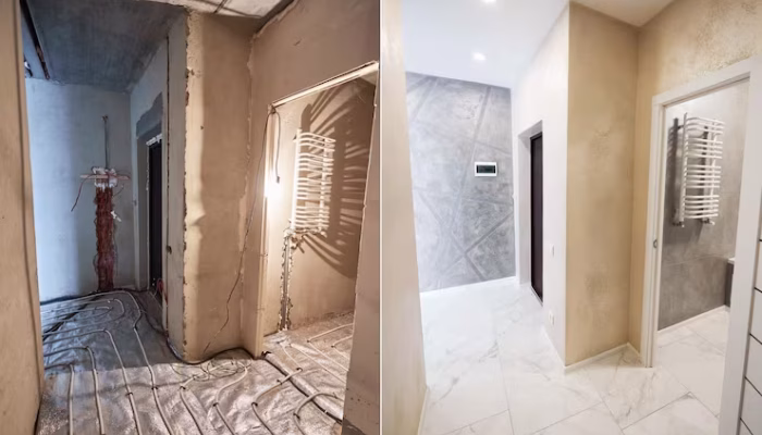 بازسازی خانه قبل و بعد