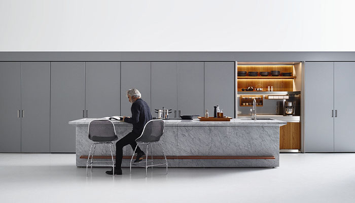 طراحی آشپزخانه مخفی