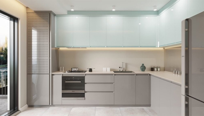 کابینت آشپزخانه ال شکل