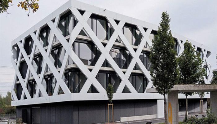 طراحی نمای ساختمان های تجاری