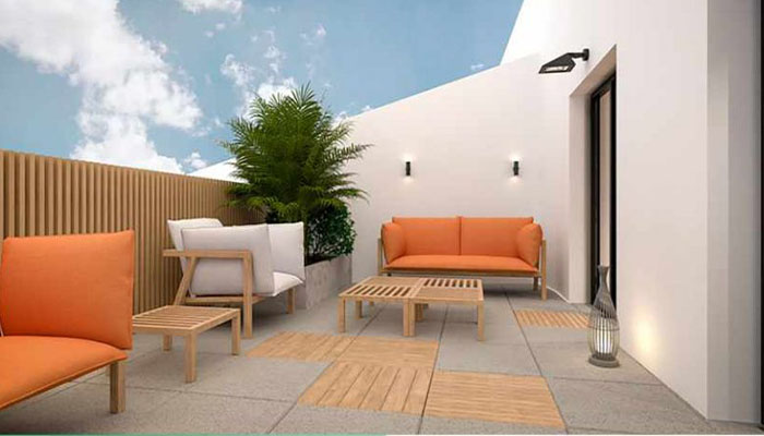 بهترین پوشش برای دیوار بالکن