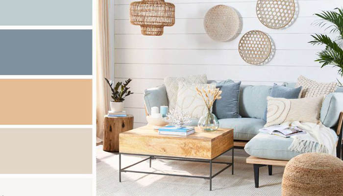 مکمل رنگ کرم در دکوراسیون