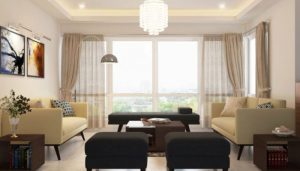 راهنمای چیدمان پذیرایی مربع