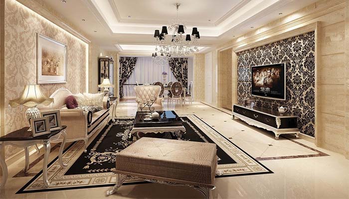 نقش کاغذ دیواری در دکوراسیون داخلی