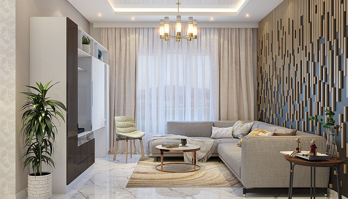 نکات چیدمان پذیرایی مستطیل شکل