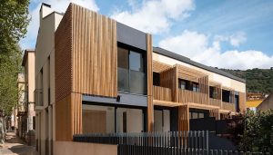 انواع چوب در نمای ساختمان