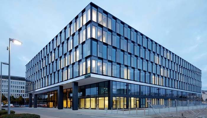 طراحی نمای کرتین وال