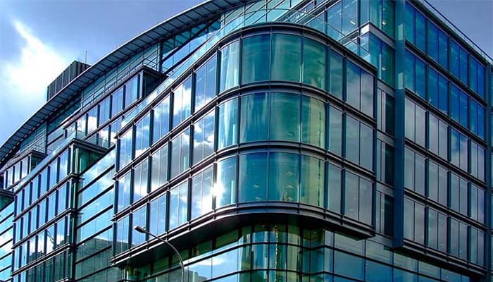 طراحی نمای کرتین وال