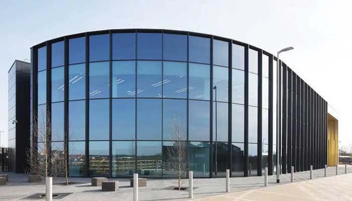 طراحی نمای کرتین وال